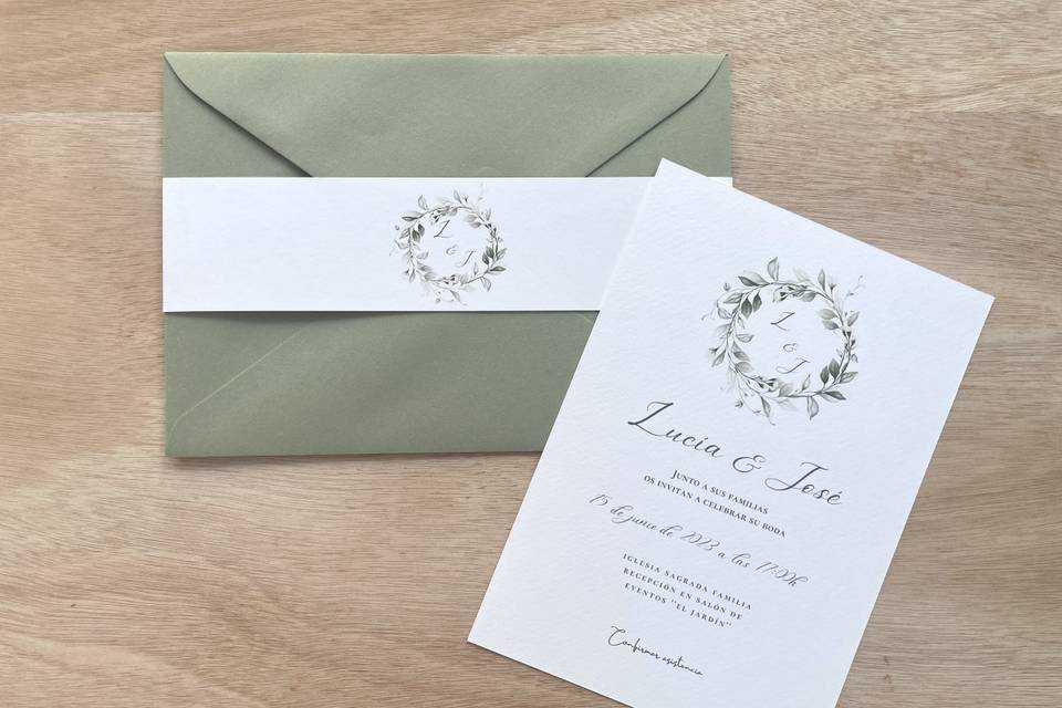 Invitación boda