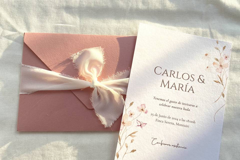 Invitación boda