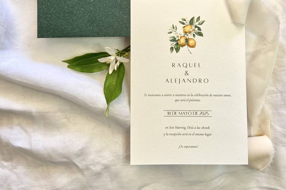 Invitación Boda