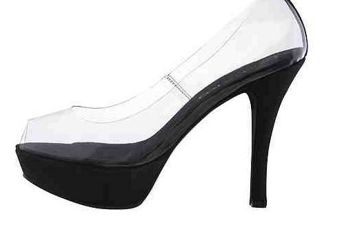 Zapato blanco y negro