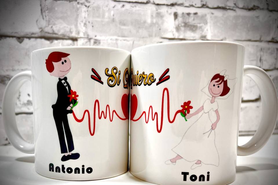 Tazas novios