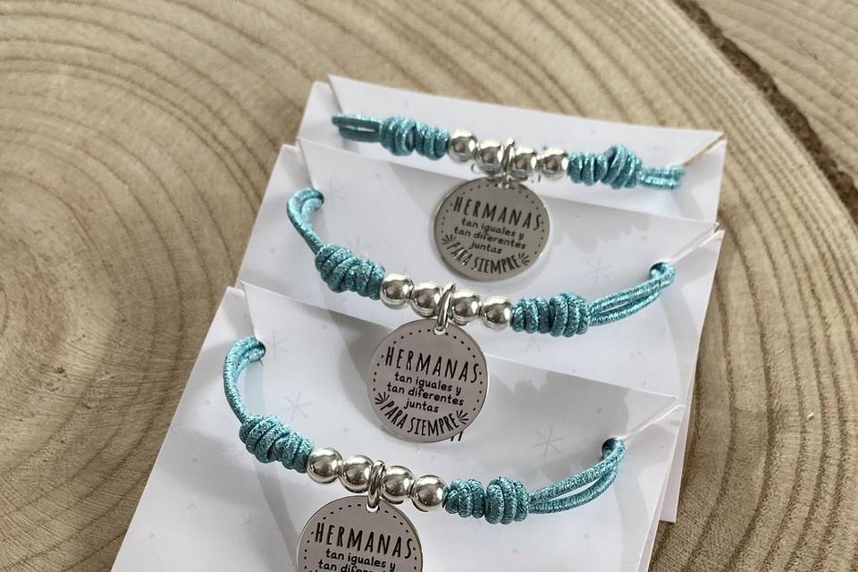 Pulseras para hermanas