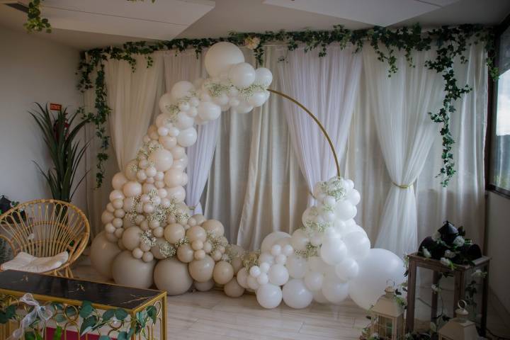 ARCO DE GLOBOS CEREMONIA CIVIL
