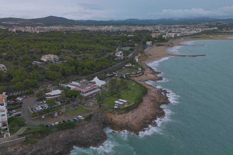 Ubicación de boda en la playa