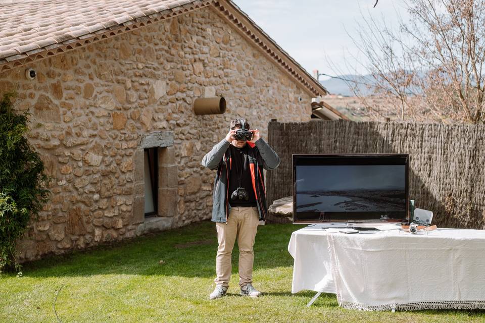 Muestra de vuelo FPV