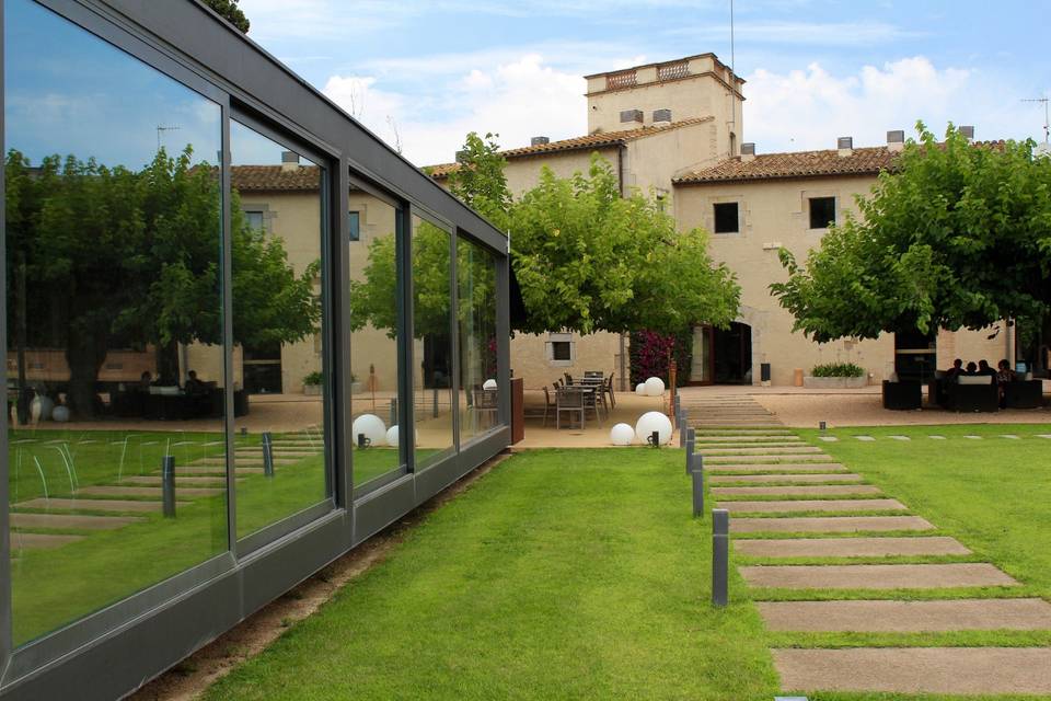 Sala de Cristal para 60 pax