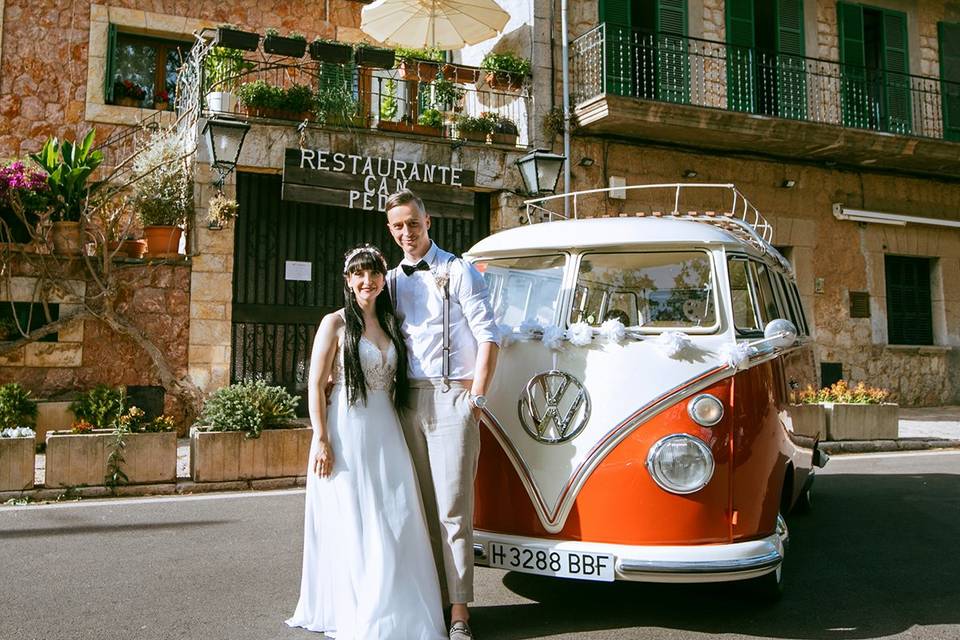 VW T1 Wedding Car Mallorca