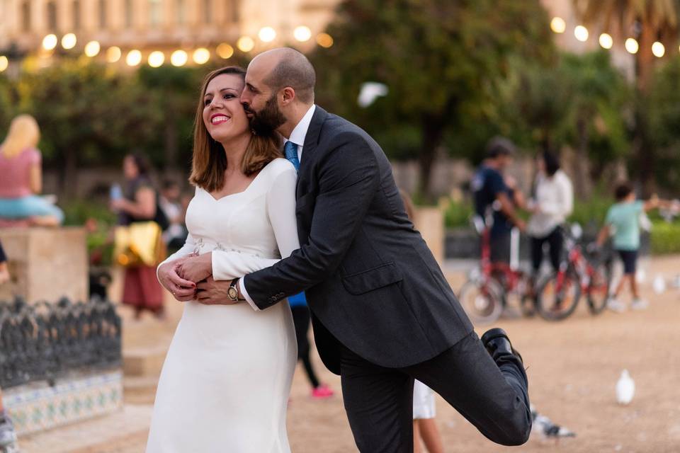 Parque de las palomas, sevilla