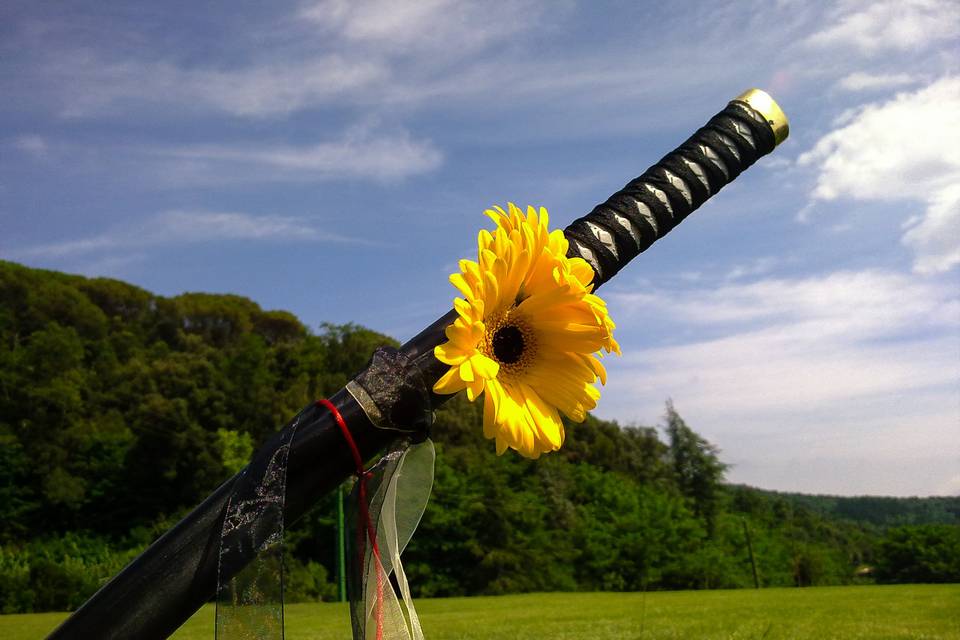 Detalle de boda Kill Bill