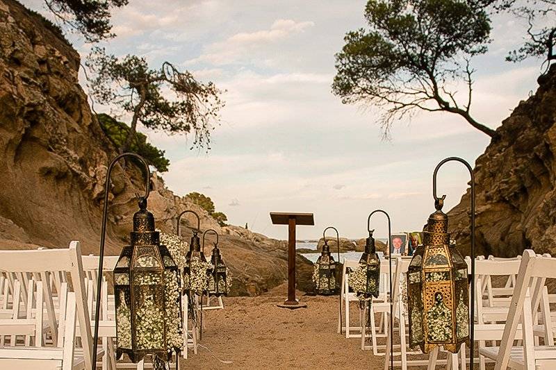 Ceremonia en Costa Brava