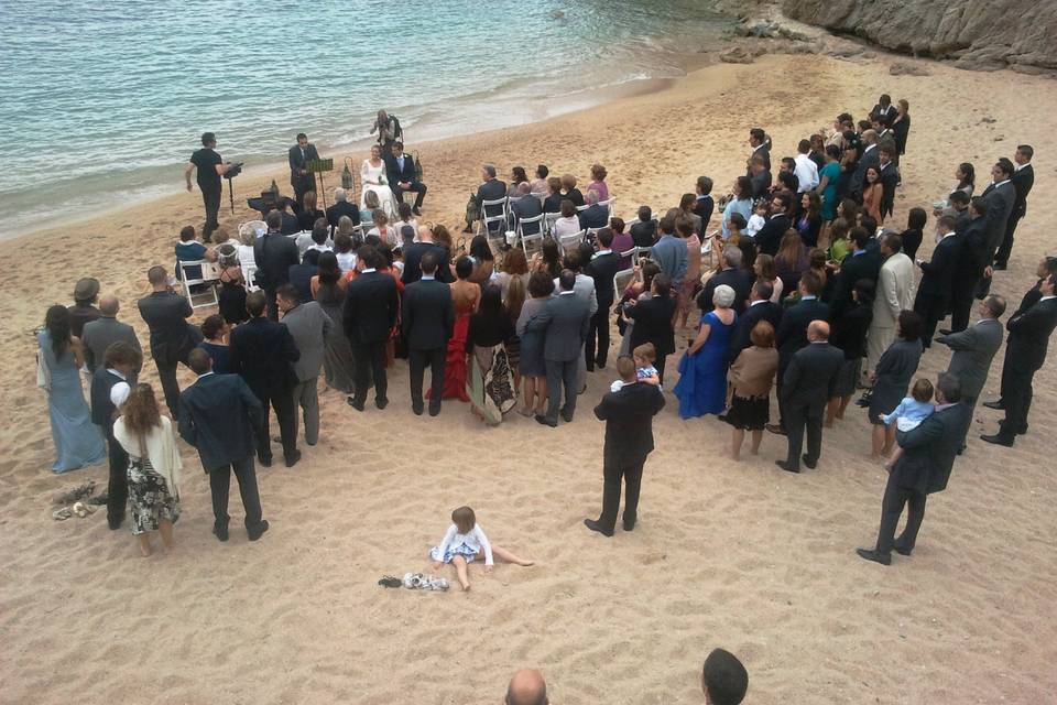 Boda en la playa