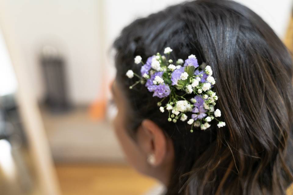 Preparación de la novia