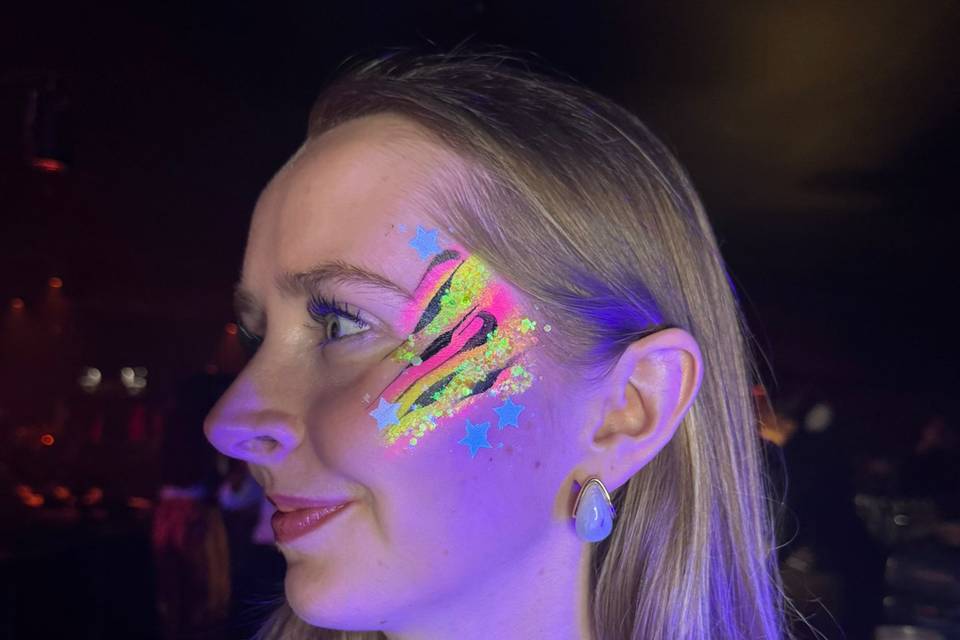Glitter neón