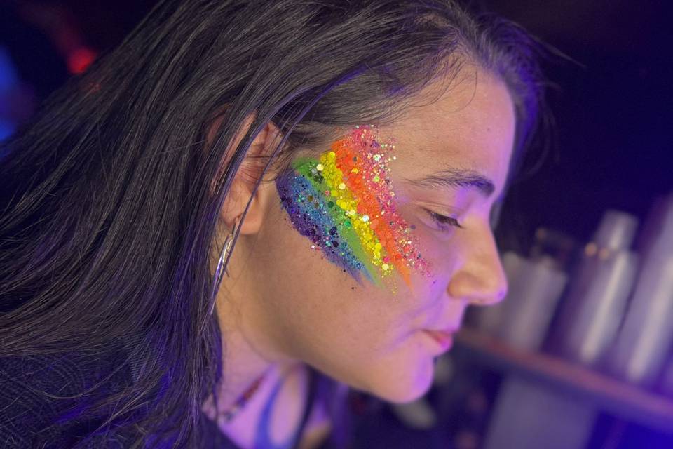Glitter neón