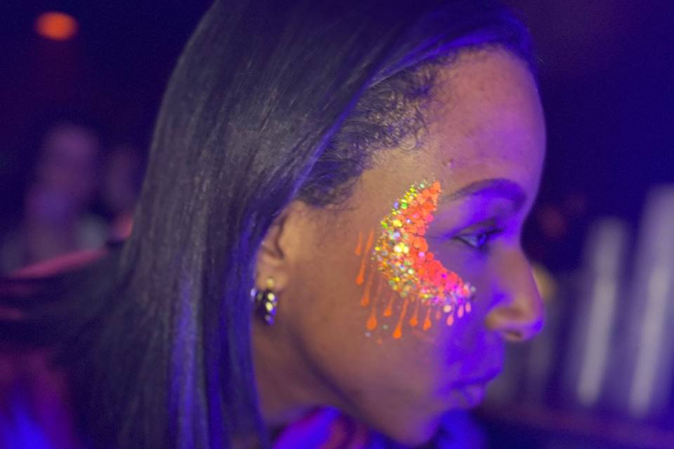 Glitter neón