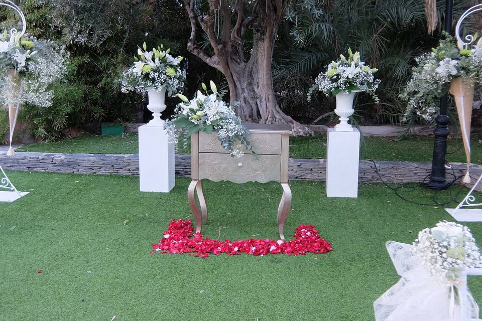 Jardín de boda