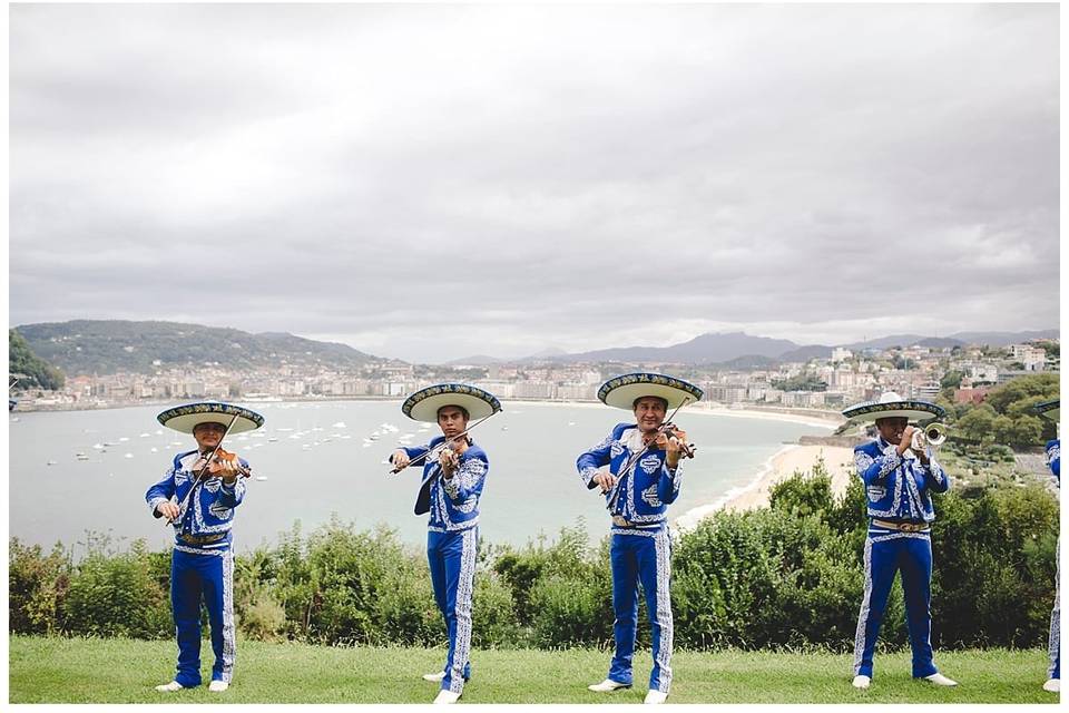 La entrada de la novia