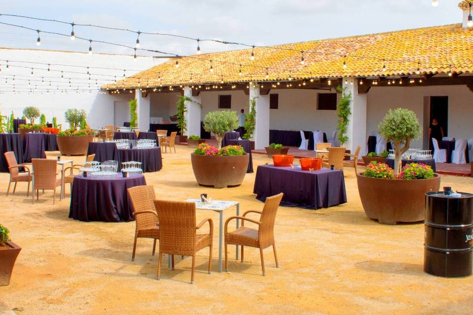 El patio