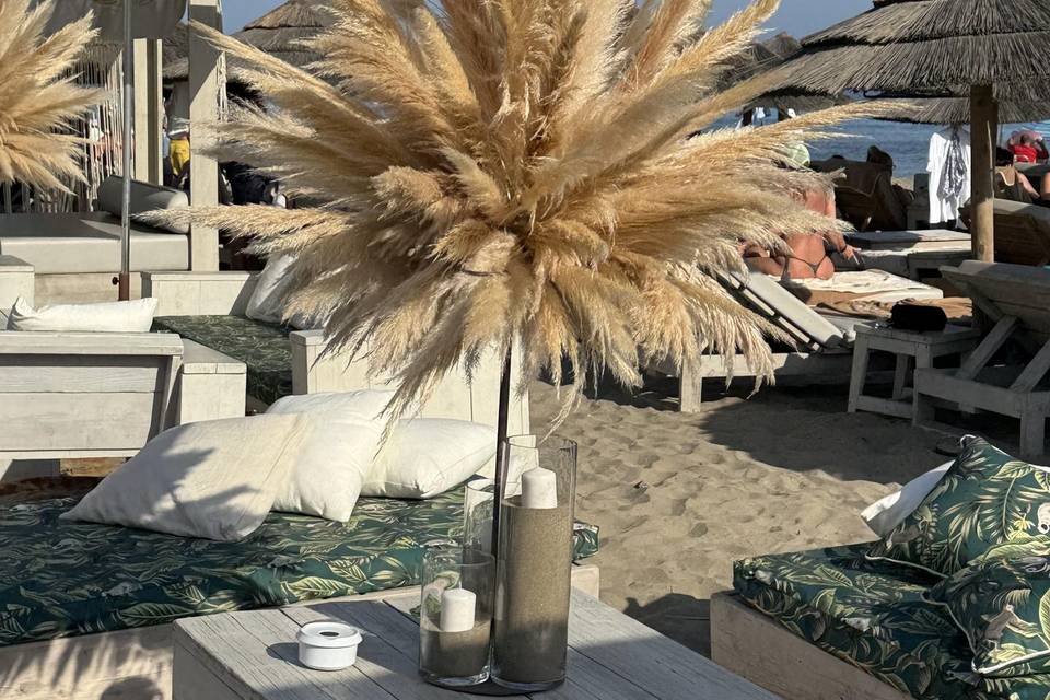 Decoración boho playa