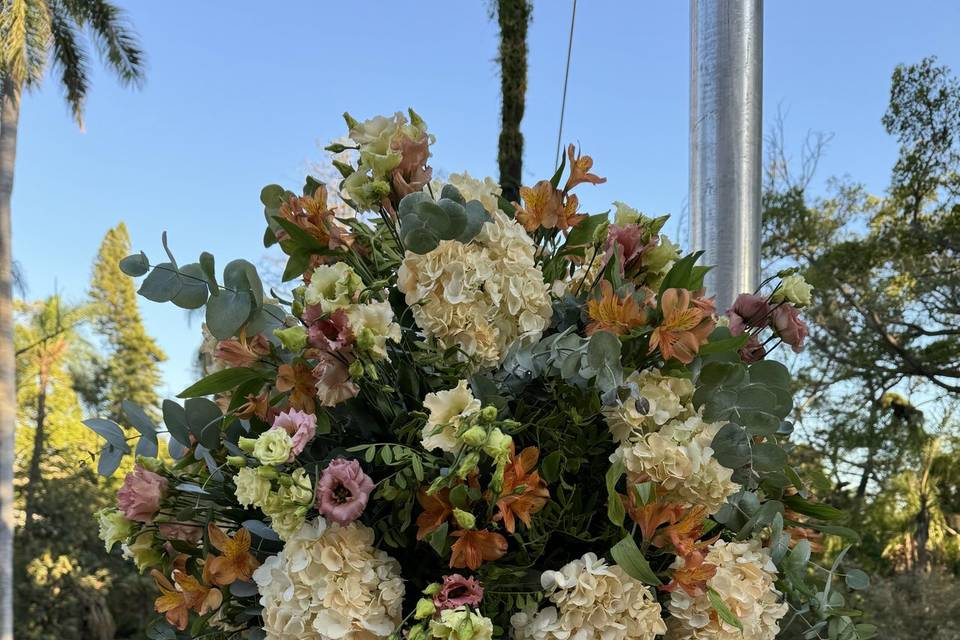 Copas de flores