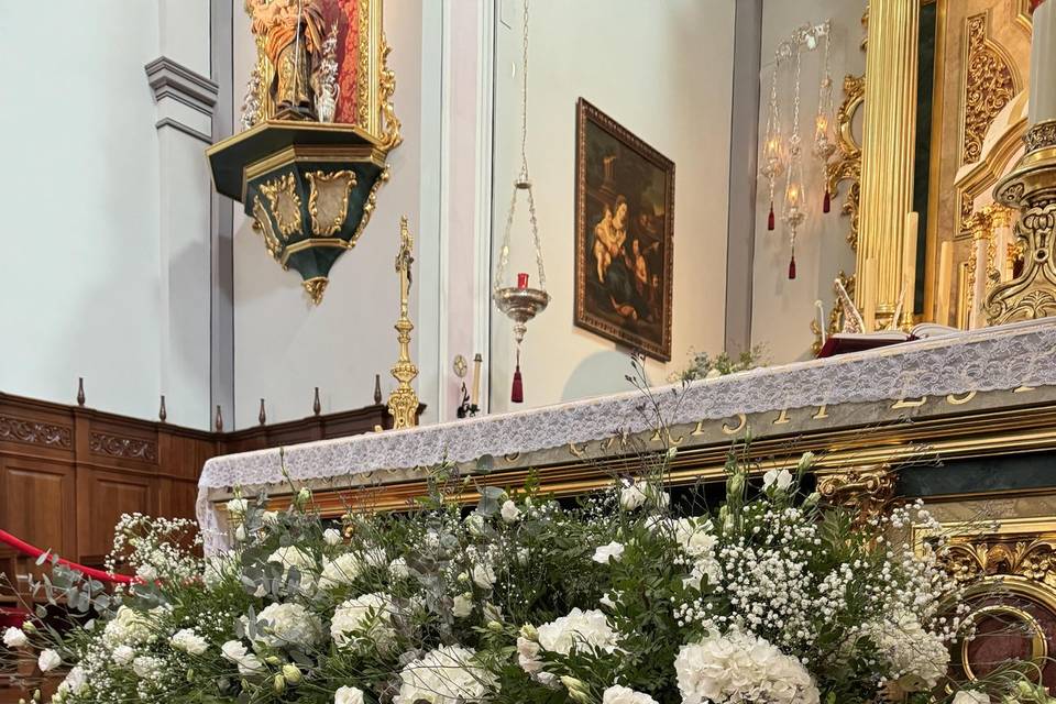Decoración de altar