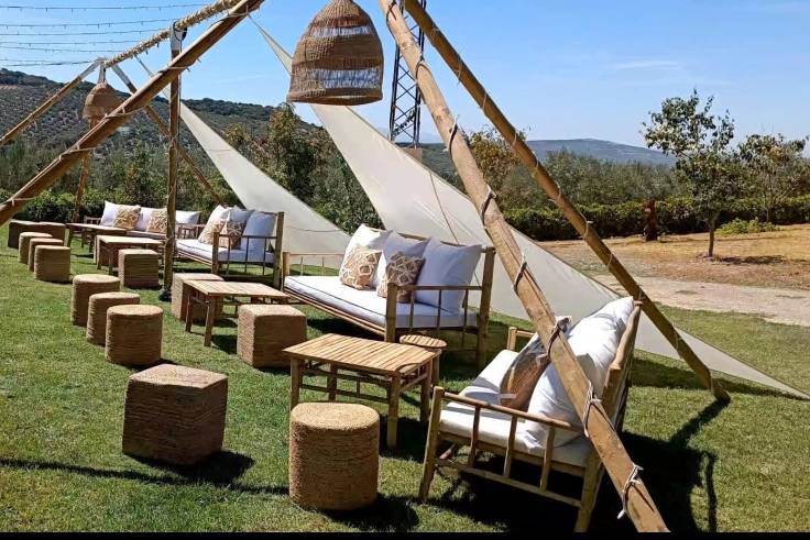 Conjuntos chill out & tipis