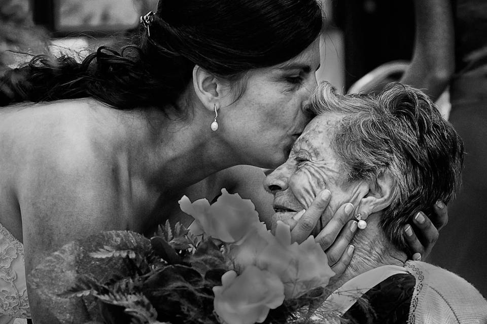 Llegada de la novia a la iglesia