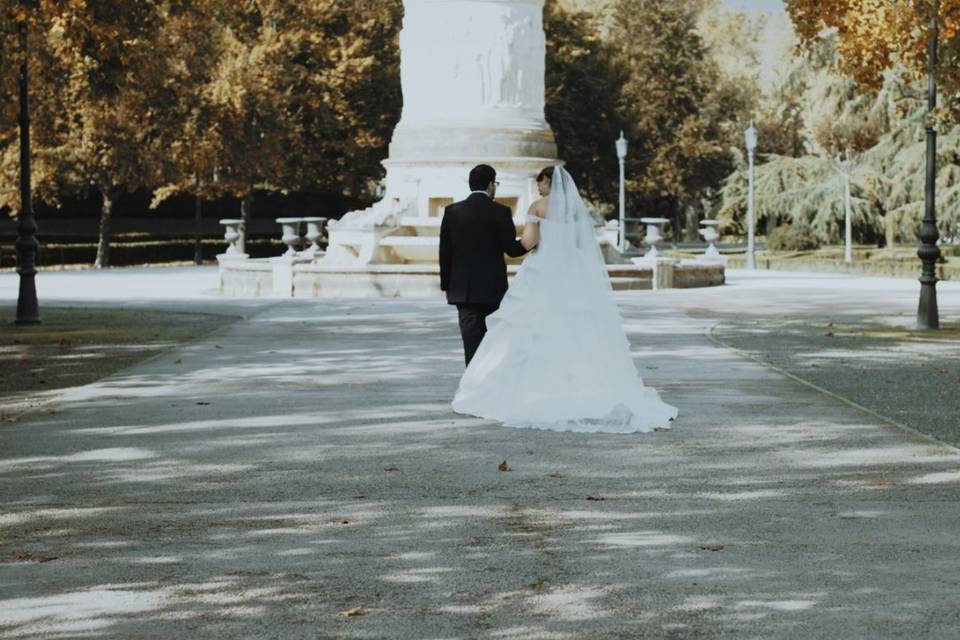 Cristina y pedro