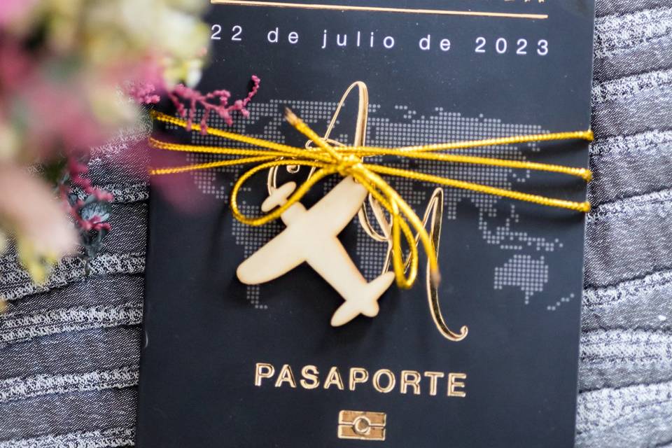 Invitación avión