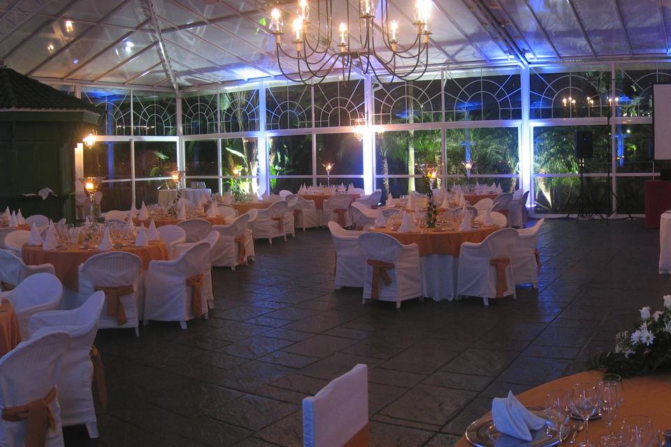 Iluminación para boda en La Marquesa
