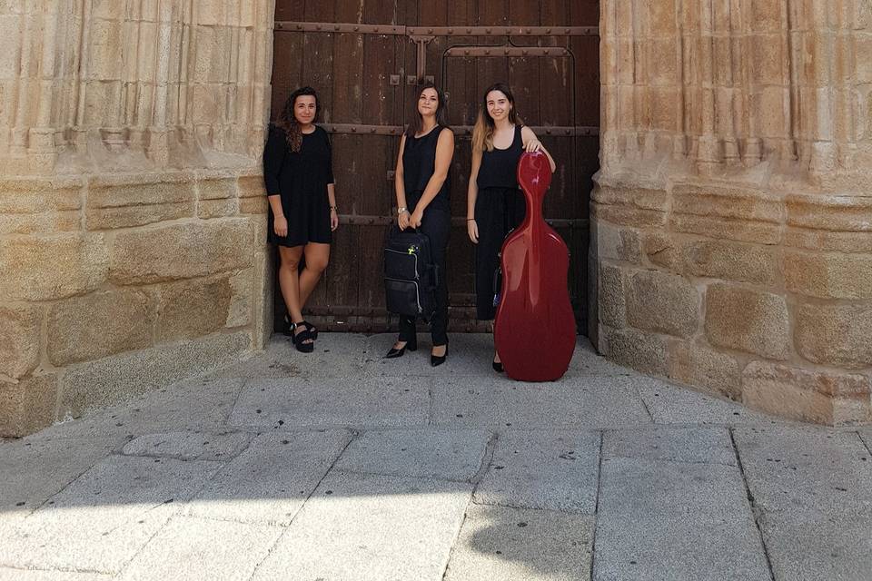 Con la pianista en Santa María