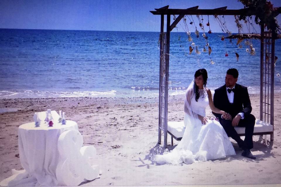 Ceremonia en la playa