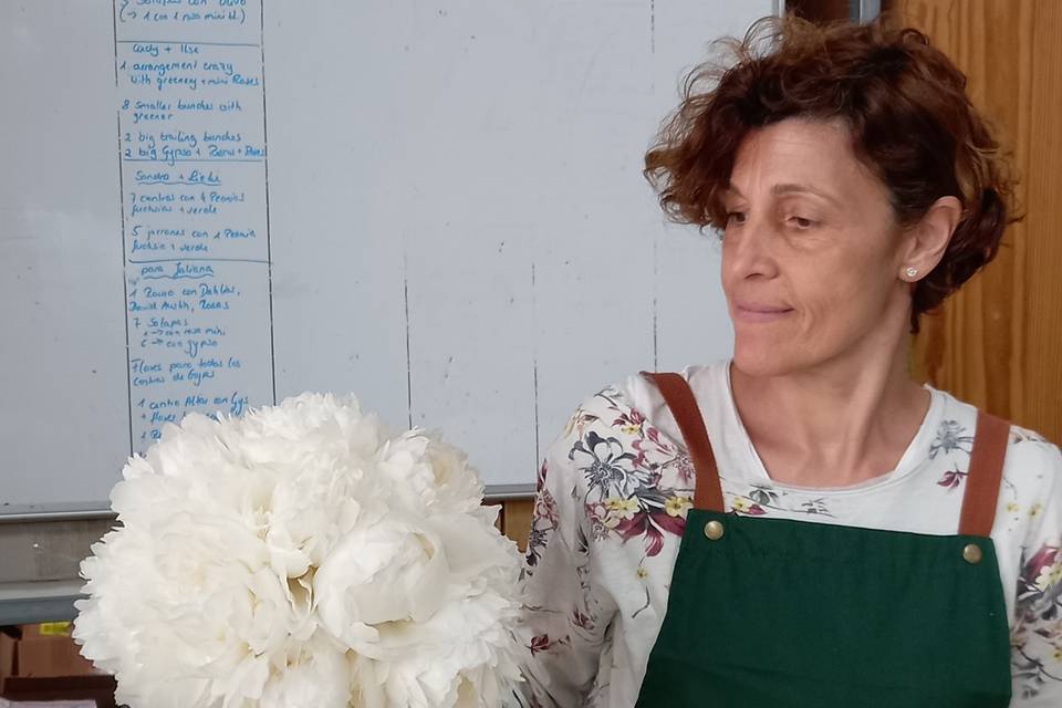Ramo novia flor natural