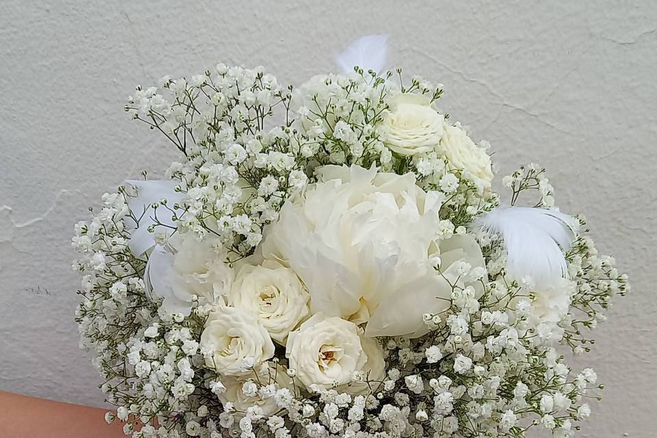 Ramo novia flor natural