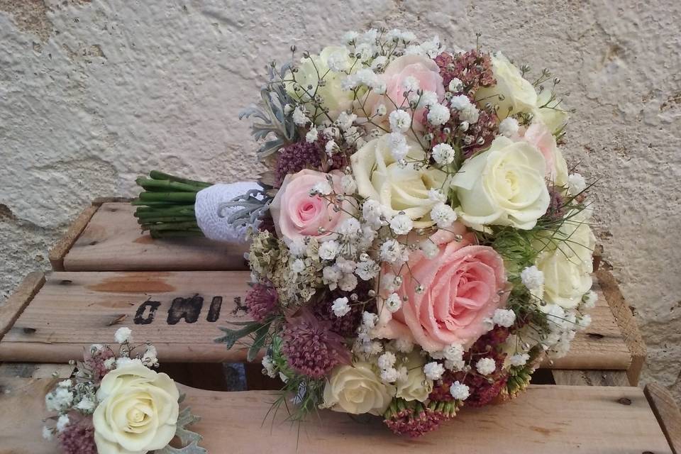 Ramo novia flor natural