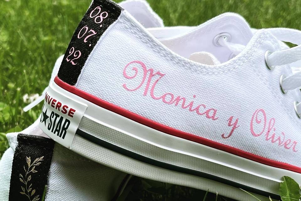 Converse rosas