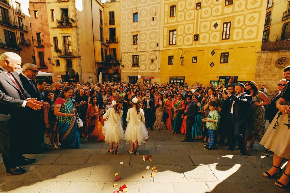 Novios en Santa Maria del Mar