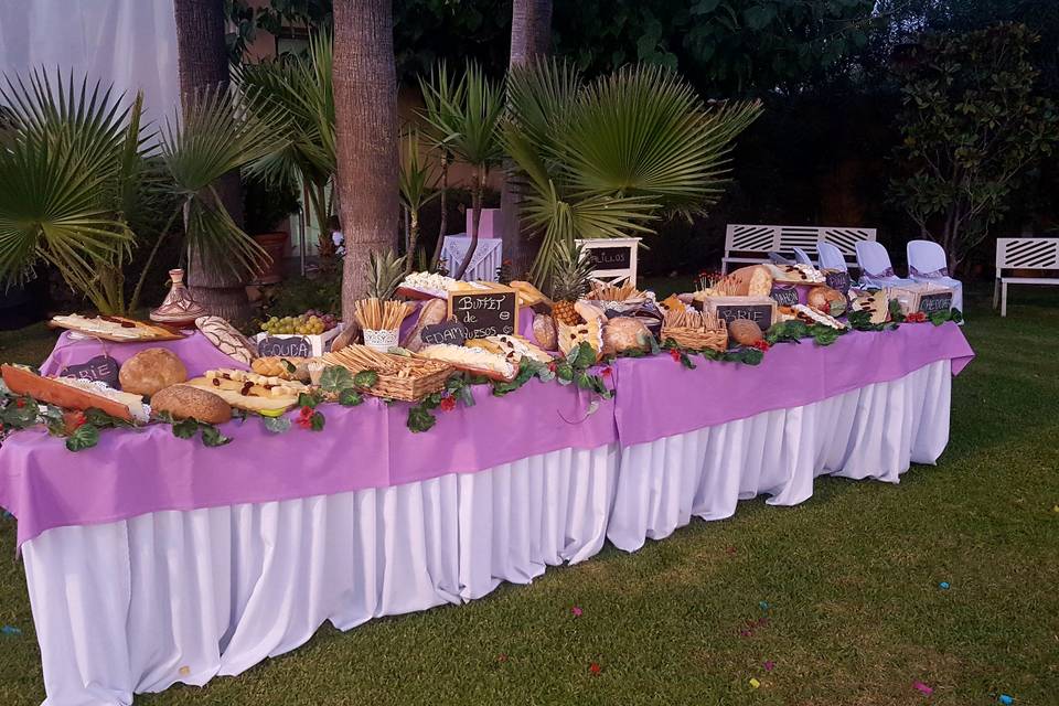 Buffet de quesos