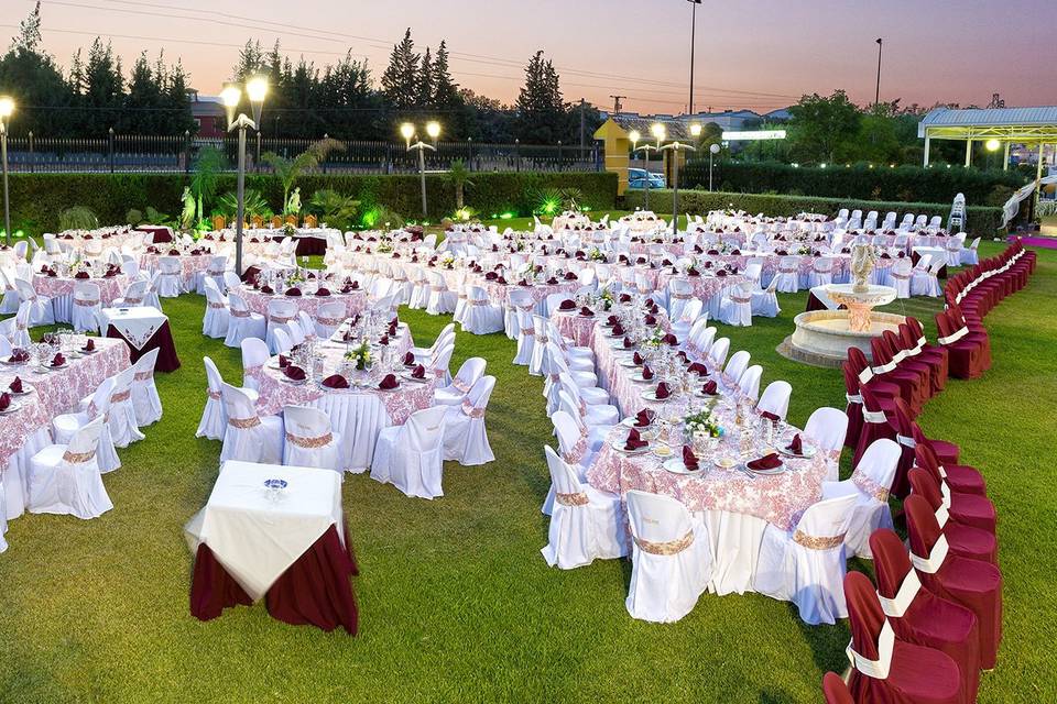 Ceremonia en los Jardines del Cardador