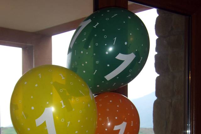 Decoración con globos