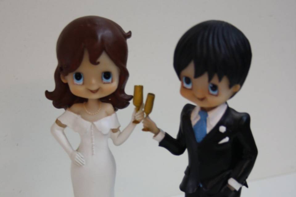 Figuras tarta de Boda