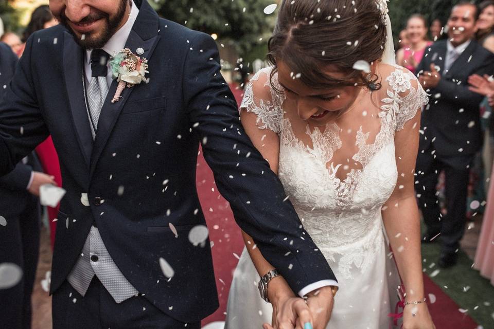 Preparativos de la novia