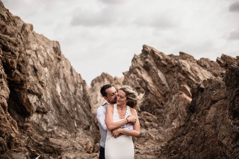 Postboda en la playa