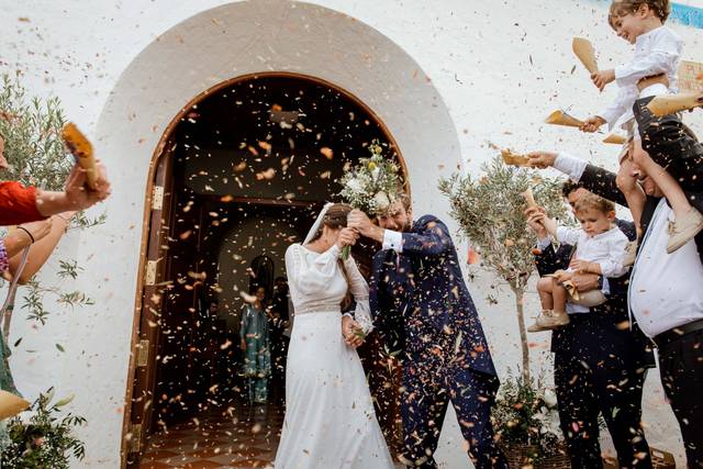 Salida de la iglesia