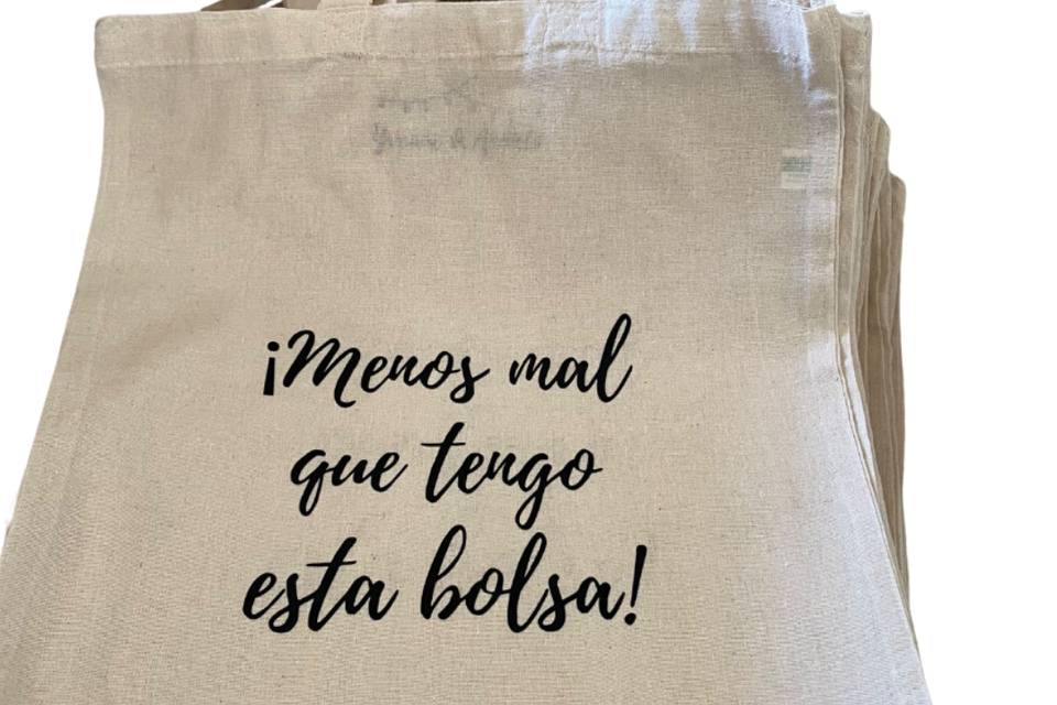 Bolsa de tela para invitados