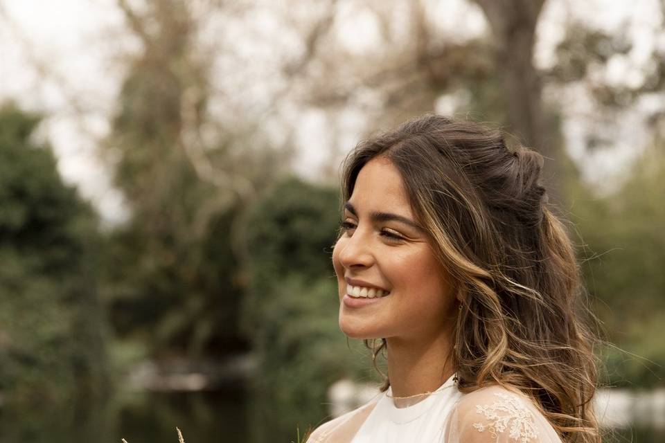 Maquillaje y peluquería novia