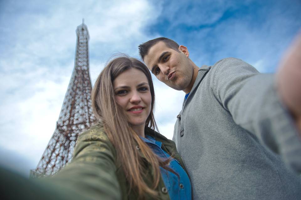 Postboda en París