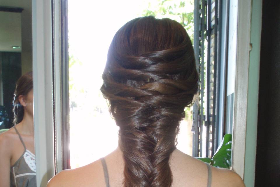 Trenza de espiga