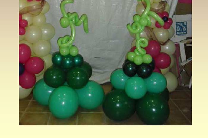 Decoraciones con globos