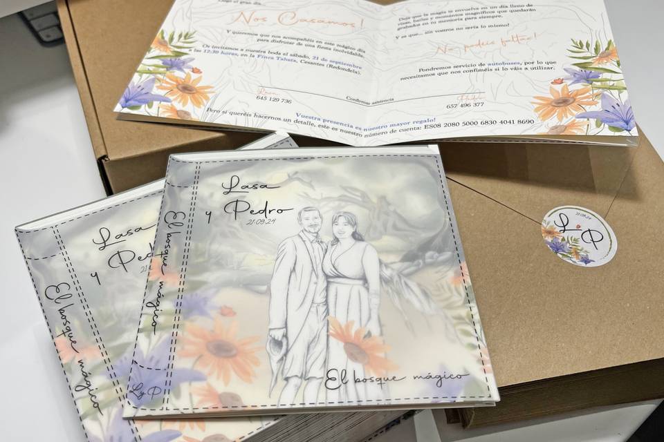 Invitación Libro Hadas
